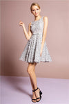 Formal Short Cocktail Dress - The Dress Outlet Elizabeth K