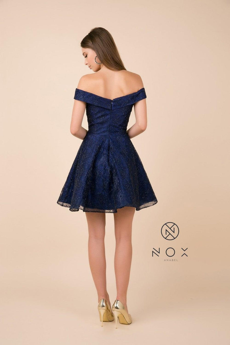 Formal Short Dress Homecoming - The Dress Outlet Nox Anabel