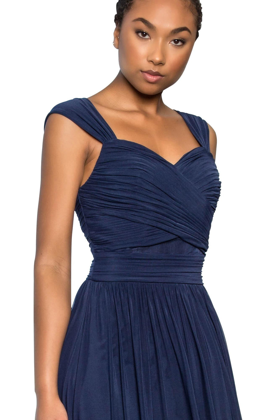 Front Cut-Out Bridesmaid Long Formal Dress - The Dress Outlet Elizabeth K