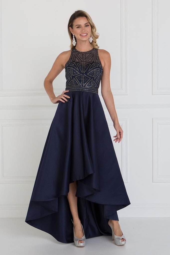 Homecoming High Low Prom Dress - The Dress Outlet Elizabeth K