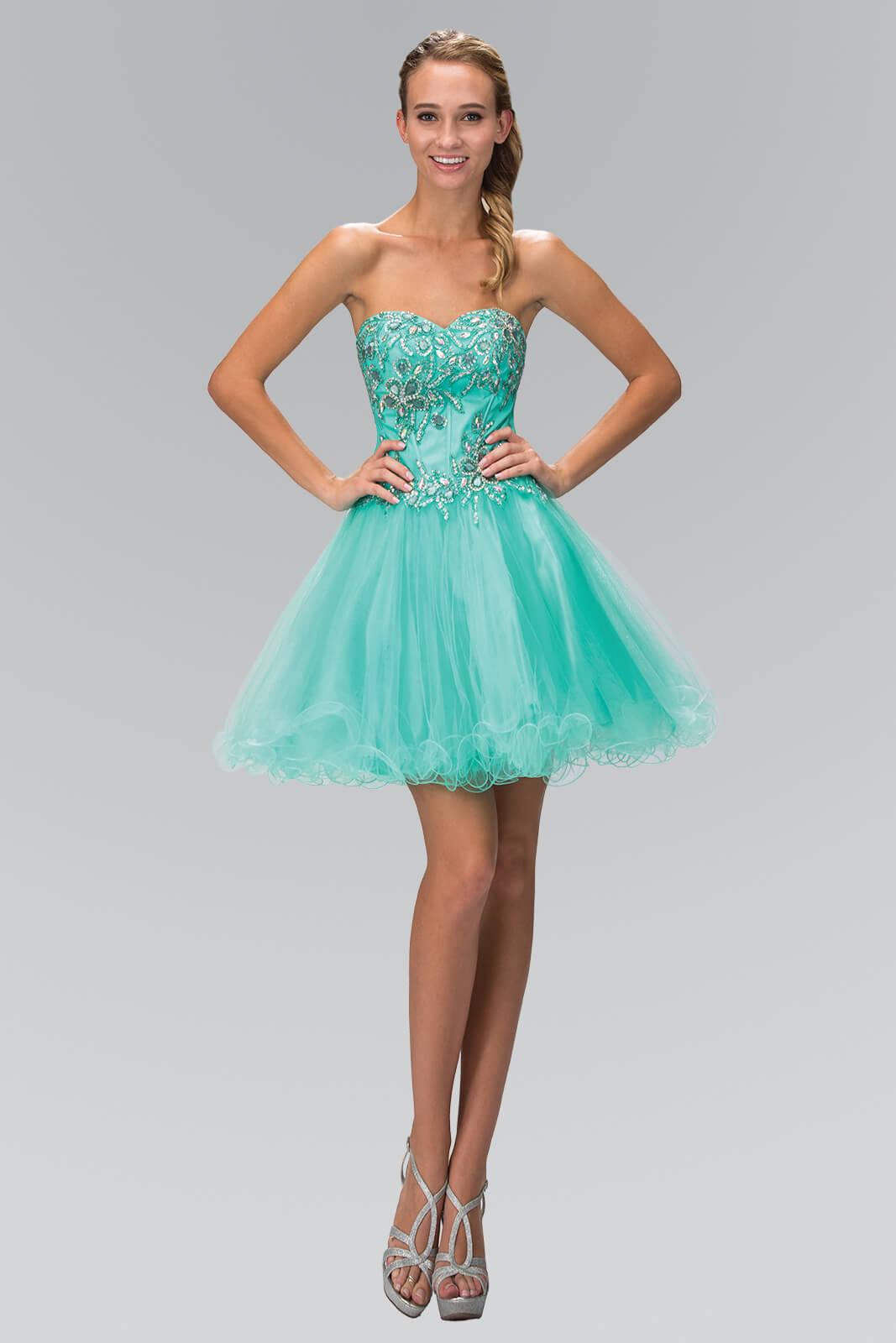 Homecoming Short Prom Dress - The Dress Outlet Elizabeth K