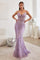 Cinderella Divine J810 Formal Long Corset Prom Dress Lavender