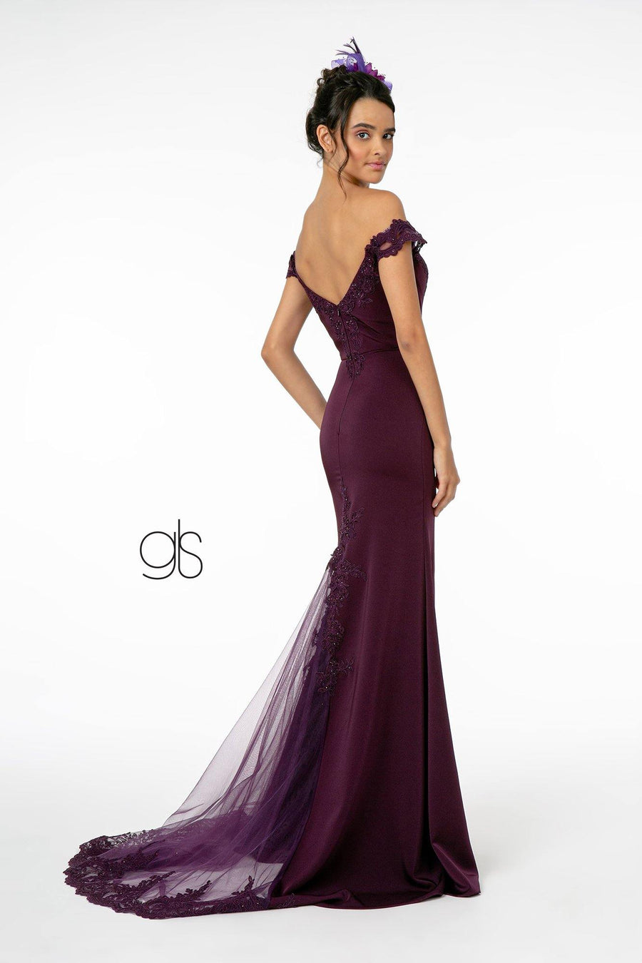 Jersey Long Dress Prom Dress - The Dress Outlet Elizabeth K