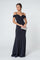 Jersey Sweetheart Mermaid Long Dress with Cut-Away Shoulder - The Dress Outlet Elizabeth K