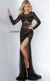 JVN By Jovani Long Sleeve Formal Prom Gown JVN00536 - The Dress Outlet Jovani