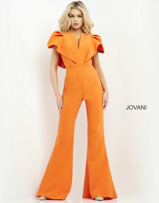 Black Jovani 00762 Long Formal Jumpsuit Dress for $700.0 – The Dress Outlet