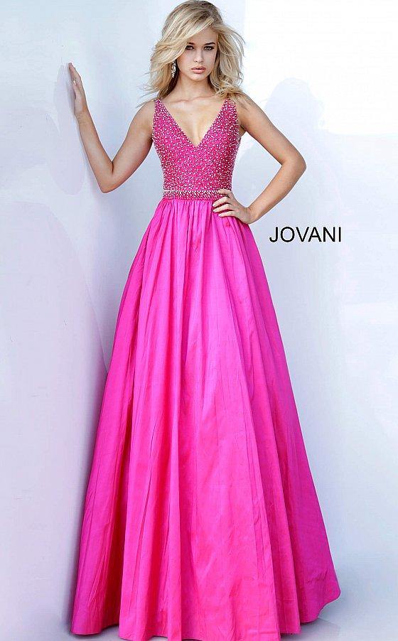 JVN By Jovani Long Formal Prom Dress JVN02060 - The Dress Outlet Jovani