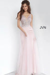 JVN By Jovani Long Formal V Back Prom Dress JVN02253 - The Dress Outlet Jovani