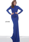 Jovani High Neck Long Fitted Prom Dress JVN02566 - The Dress Outlet