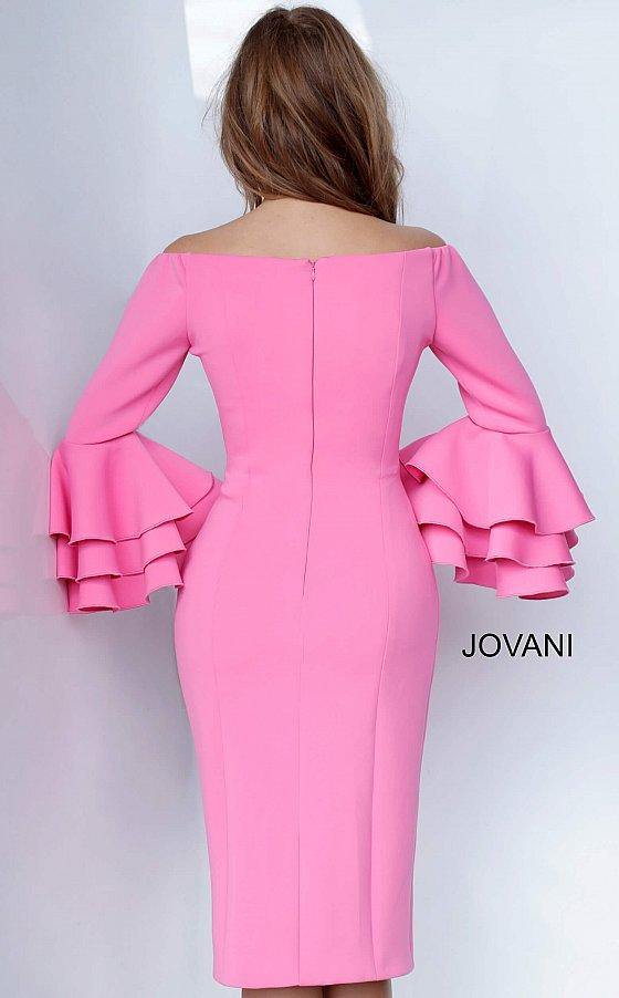 JVN By Jovani Off Shoulder Short Dress JVN02992 - The Dress Outlet Jovani