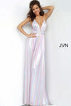 JVN By Jovani Long Formal Prom Gown JVN03018 Multi - The Dress Outlet Jovani