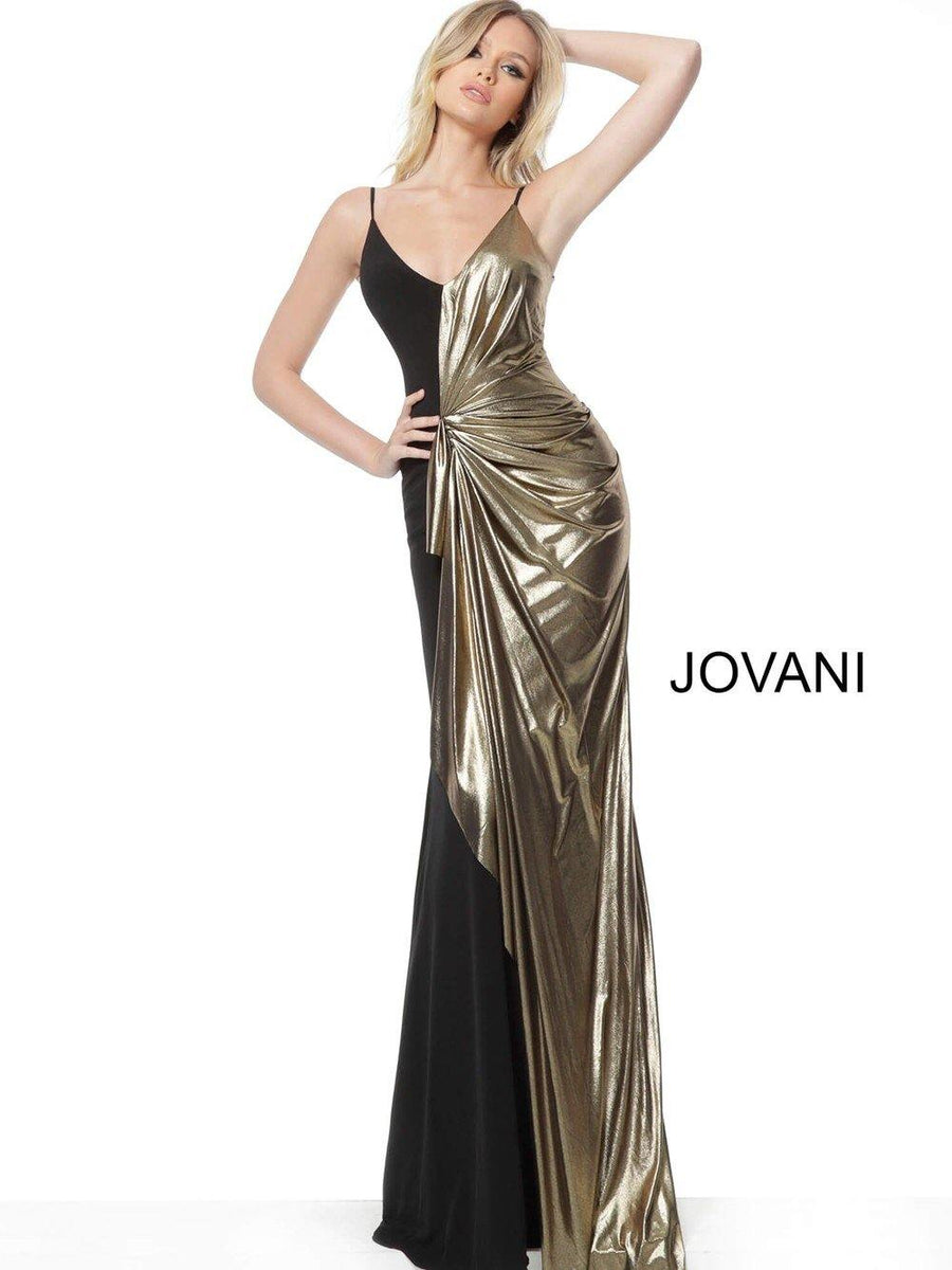 Jovani Long Two Tone Prom Dress JVN1700 - The Dress Outlet