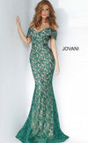 JVN By Jovani Long Formal Mermaid Lace Gown JVN1974 - The Dress Outlet Jovani