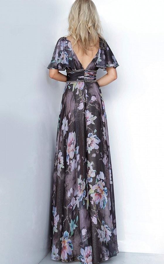 Jovani Formal Long Print Dress JVN2025 - The Dress Outlet