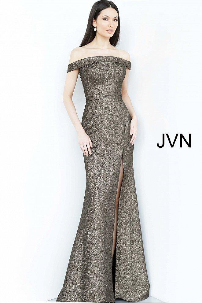 JVN By Jovani Long Formal Evening Dress JVN2557 - The Dress Outlet Jovani