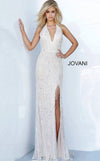 JVN By Jovani Sexy Long Wedding Dress JVN3036 - The Dress Outlet Jovani