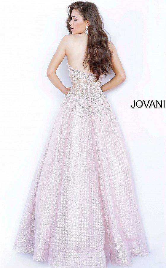 JVN By Jovani Long Strapless Prom Dress JVN3621 - The Dress Outlet Jovani