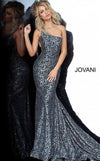 JVN By Jovani Long Prom Fitted Lace Dress JVN3927 - The Dress Outlet Jovani