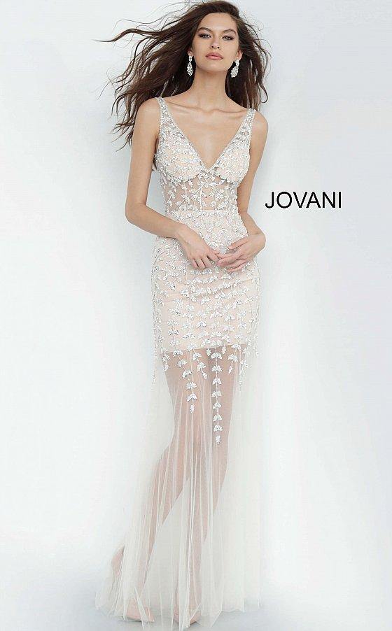 JVN By Jovani Sexy Long Formal Prom Dress JVN3959 - The Dress Outlet Jovani