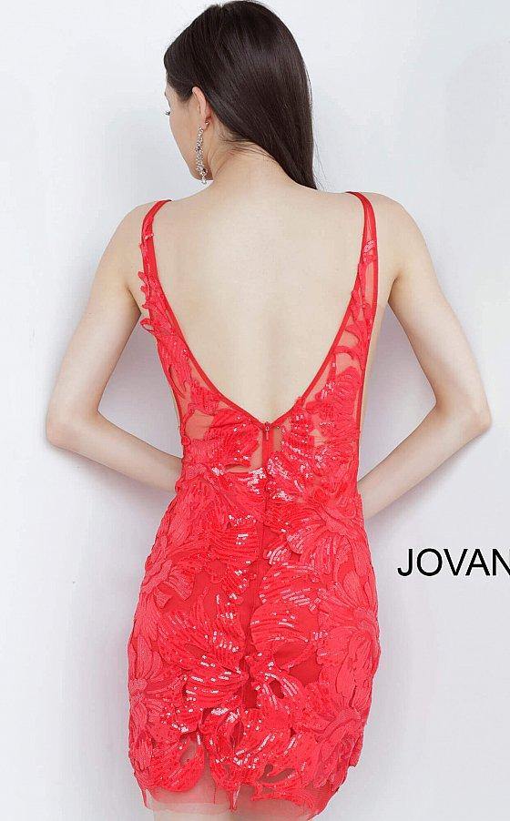 JVN By Jovani Short Cocktail Prom Dress JVN4552 - The Dress Outlet Jovani