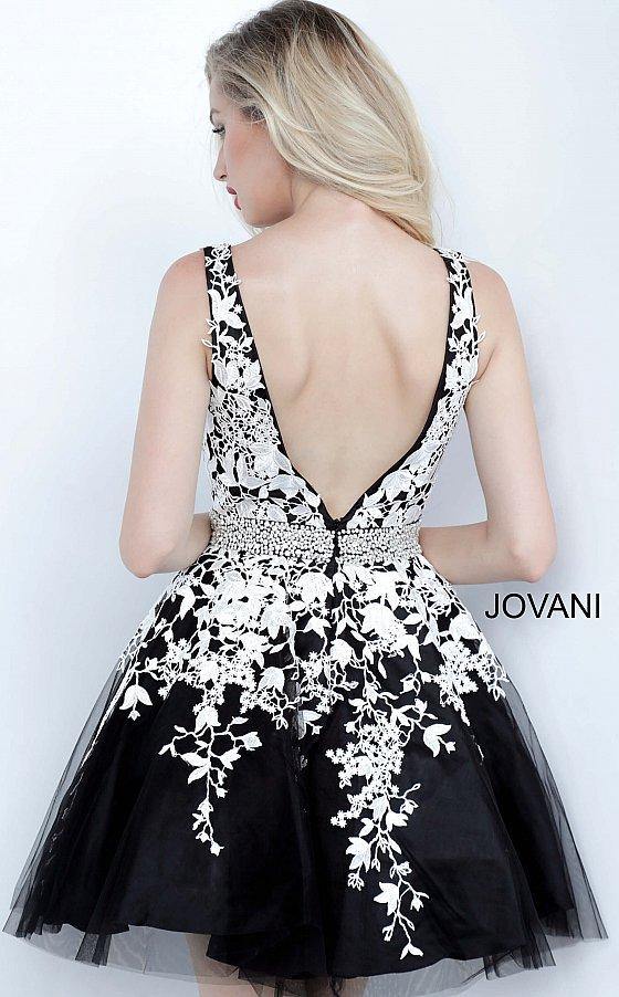 JVN By Jovani Short Cocktail Prom Dress JVN4625 - The Dress Outlet Jovani