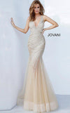 JVN By Jovani Long Formal Beaded Prom Dress JVN4741 - The Dress Outlet Jovani