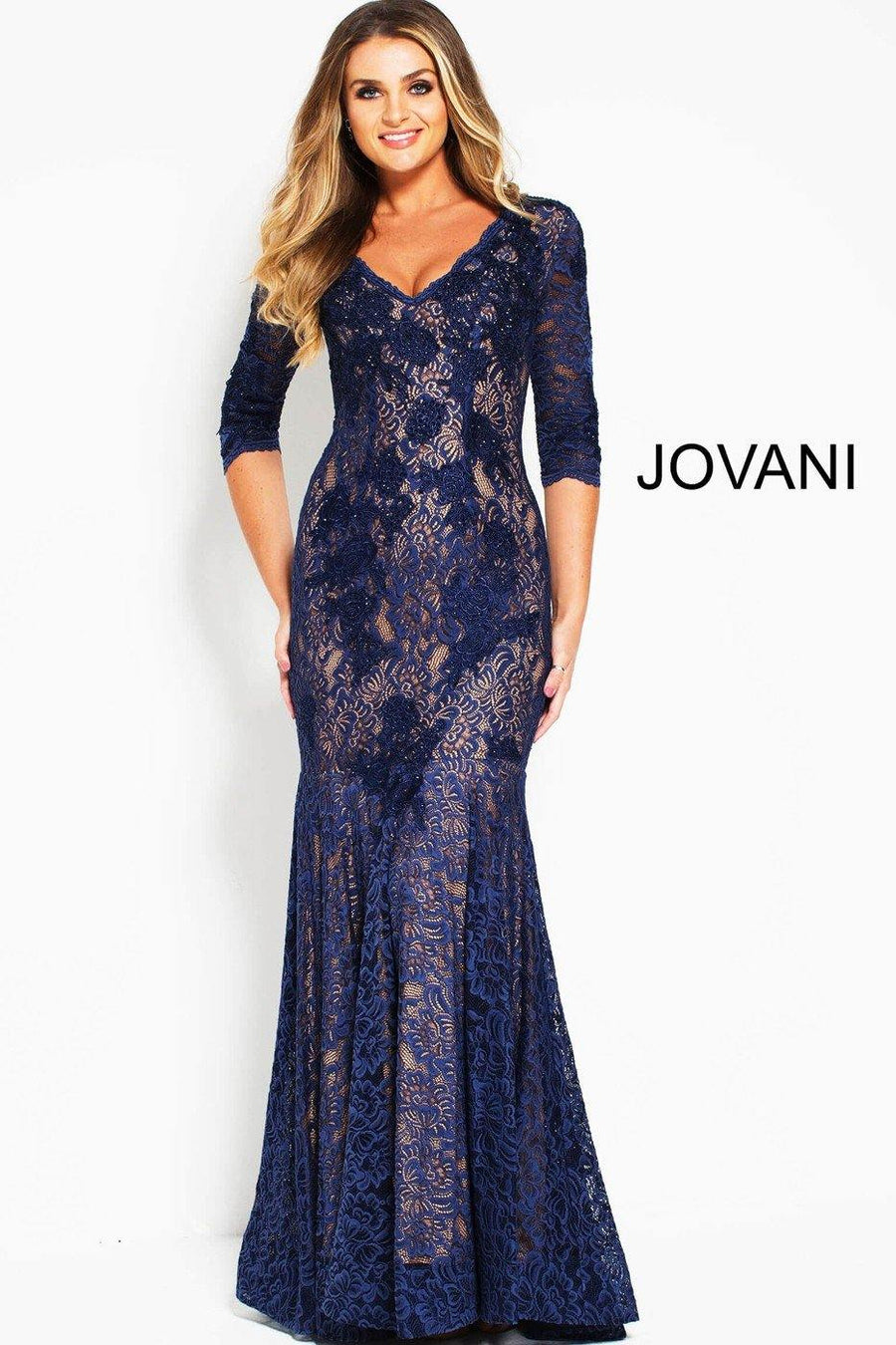 Jovani Long Fitted Formal Dress JVN54835 - The Dress Outlet