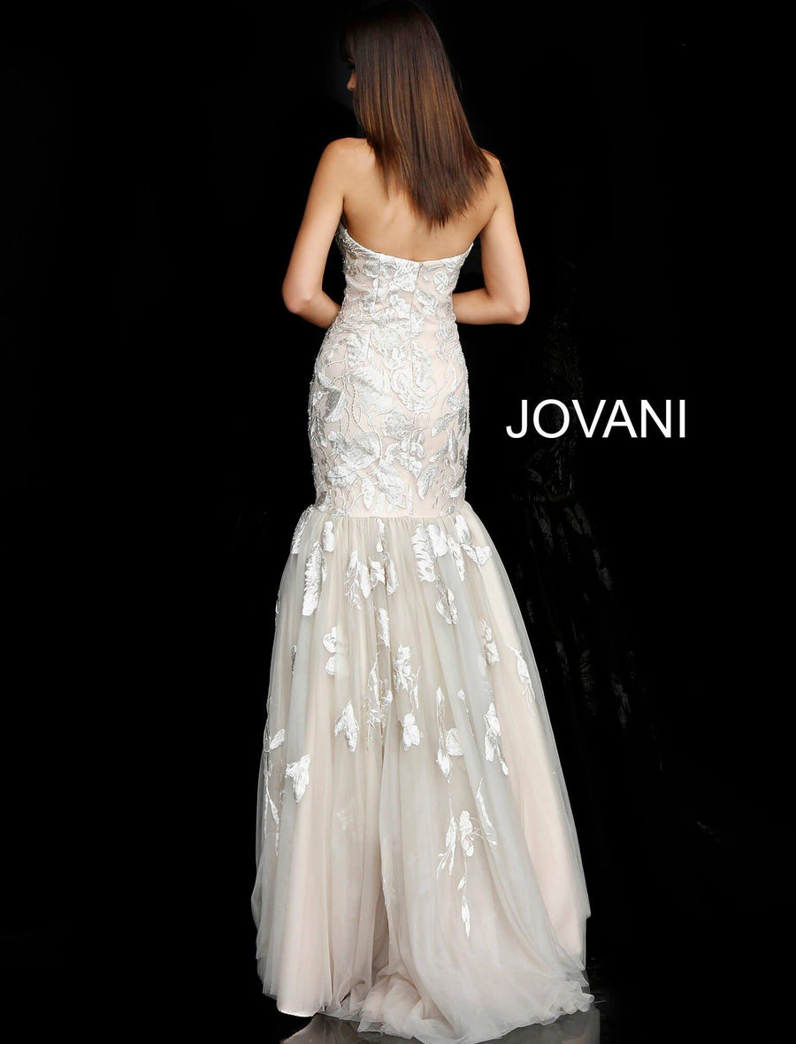 Jovani Long Wedding Dress JVN55706 - The Dress Outlet