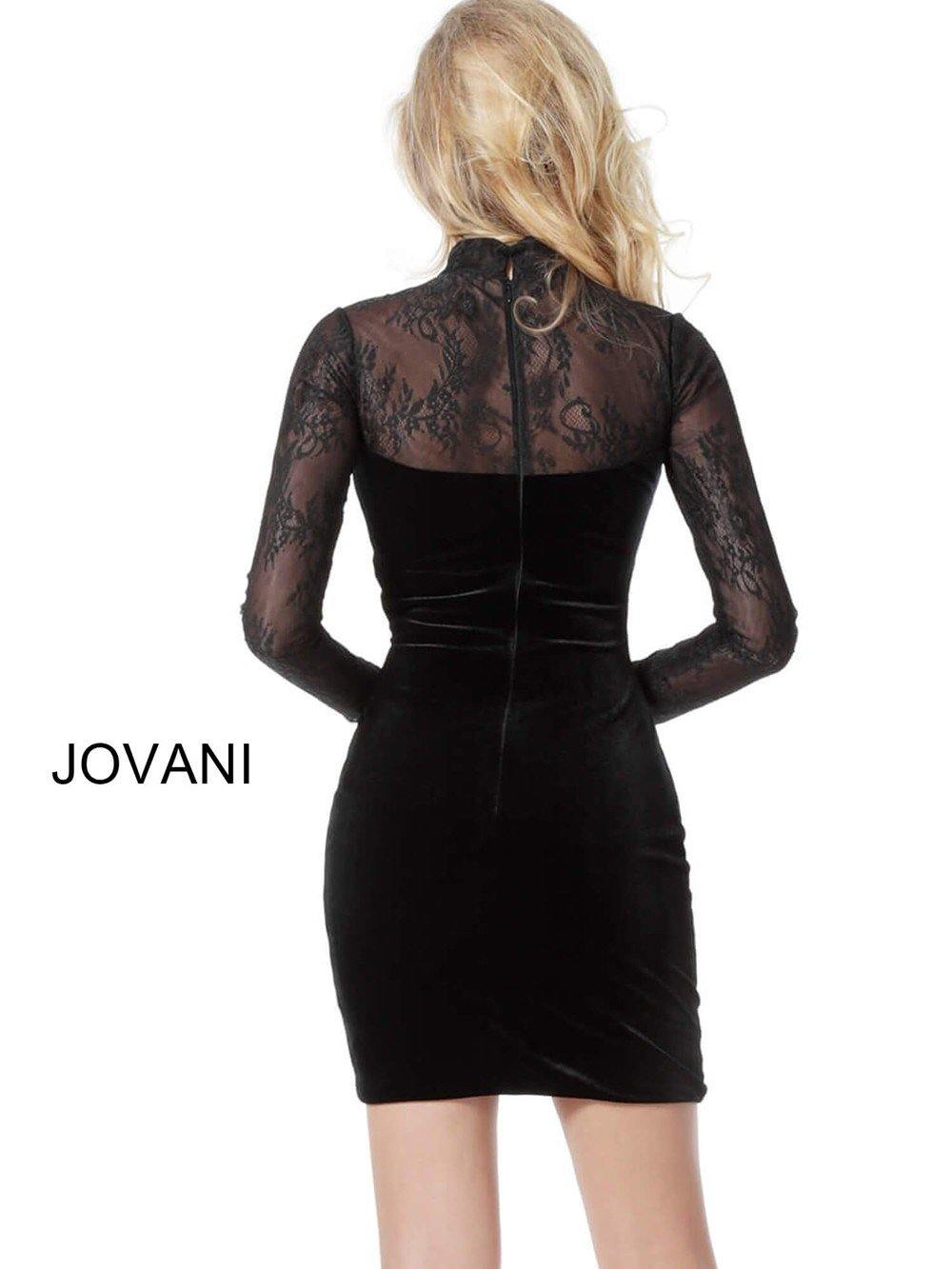 Jovani Short Fitted Cocktail Dress JVN62959  - The Dress Outlet