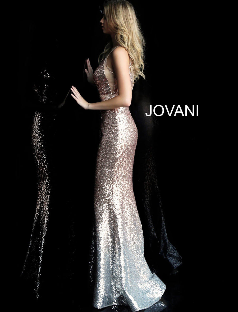 Jovani Sexy Long Fitted Dress Prom JVN63439 - The Dress Outlet