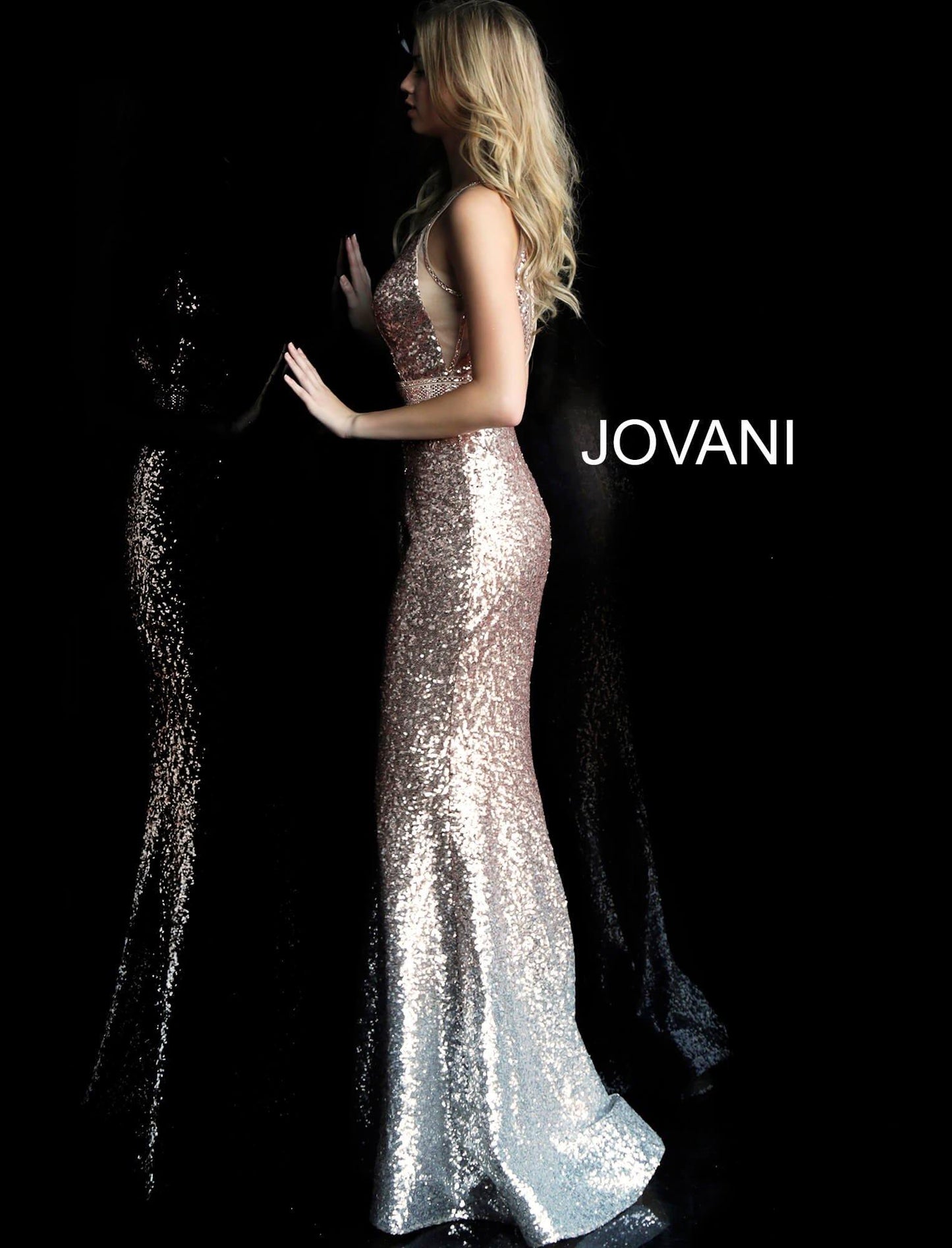 Jovani Sexy Long Fitted Dress Prom JVN63439 - The Dress Outlet