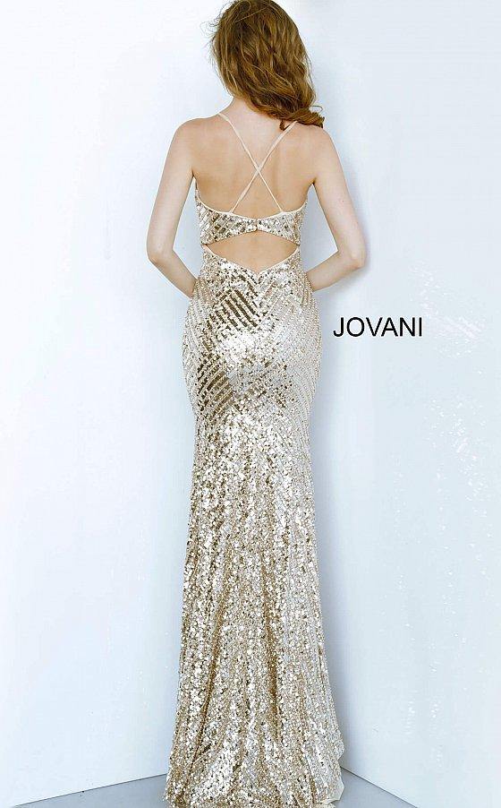 JVN By Jovani Long Sexy Prom Gown Formal JVN65836 - The Dress Outlet Jovani