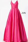 JVN By Jovani Spaghetti Straps A Line Prom Gown JVN66673 - The Dress Outlet Jovani