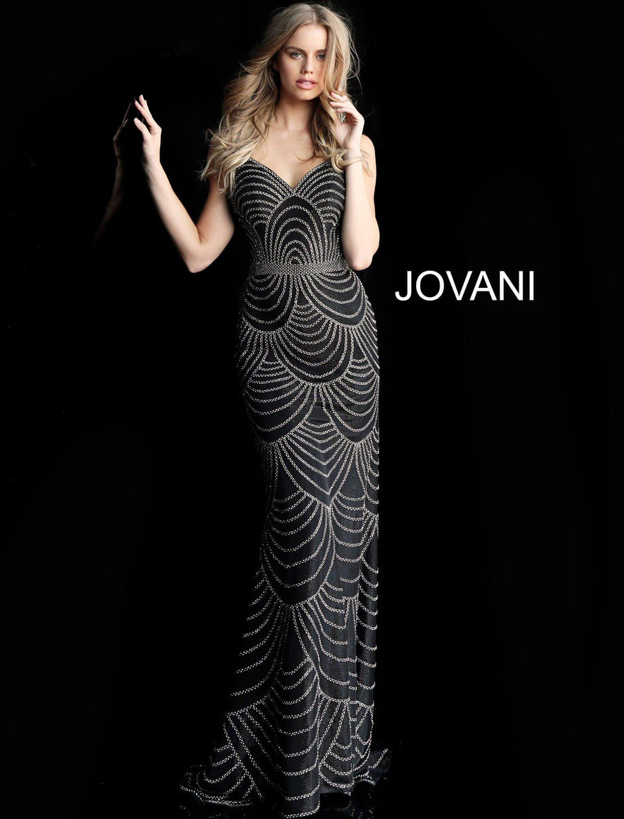 Jovani Long Fitted Dress Prom JVN66967 - The Dress Outlet