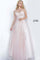 JVN By Jovani Strapless Beaded Prom Ball Gown JVN66970 - The Dress Outlet Jovani