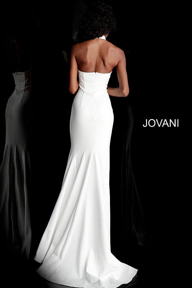 JVN by Jovani Long Wedding Dress JVN67661 Ivory - The Dress Outlet Jovani