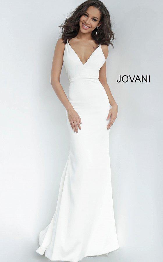 JVN By Jovani Wedding Dress JVN67857 - The Dress Outlet Jovani