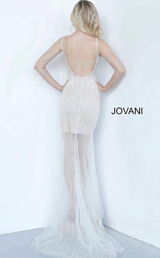 JVN By Jovani Long Wedding Dress JVN67924 - The Dress Outlet Jovani