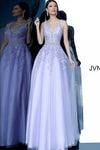 JVN By Jovani Long Prom Ball Gown Formal Dress JVN68258 - The Dress Outlet Jovani