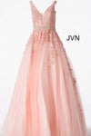 JVN By Jovani Long Prom Ball Gown Formal Dress JVN68258 - The Dress Outlet Jovani