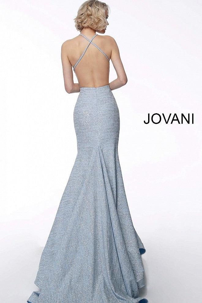 Jovani Halter Long Formal Prom Dress 65416 - The Dress Outlet