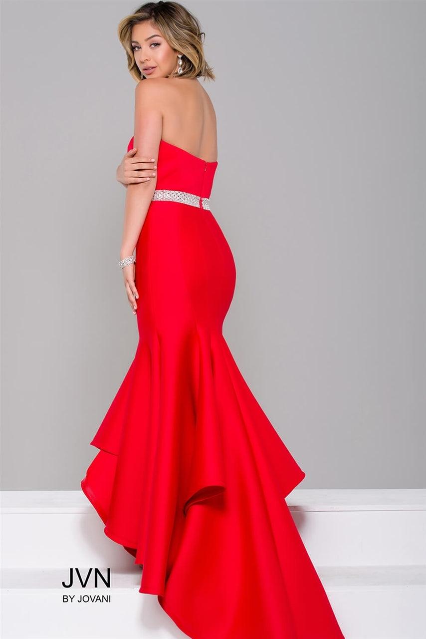 Jovani Strapless Fitted Long Evening Dress 41956 - The Dress Outlet