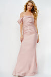 Jovani One Shoulder Prom Long Dress Mauve