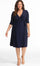 Kiyonna Essential Wrap Short Dress - The Dress Outlet Kiyonna