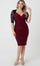 Kiyonna Illusion Short Dress Plus Size - The Dress Outlet Kiyonna