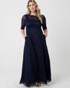 Kiyonna Long Plus Size Lace Dress - The Dress Outlet