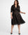 Kiyonna Short Lace Dress Long Sleeve - The Dress Outlet