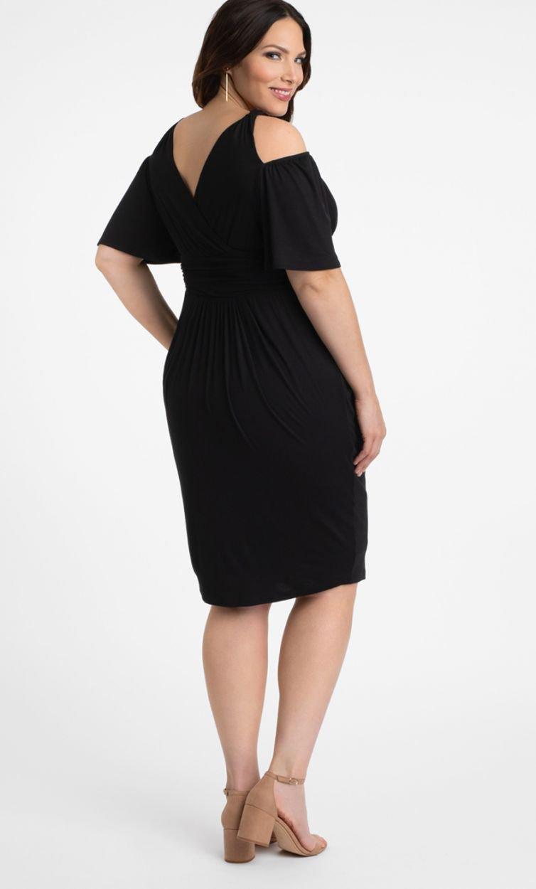 Kiyonna Tantalizing Twist Short Dress Plus Size - The Dress Outlet Kiyonna