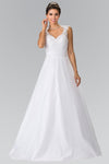 Long A-line Wedding Dress - The Dress Outlet Elizabeth K