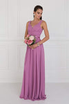 Long Bridesmaids Dress Formal Prom Gown - The Dress Outlet Elizabeth K